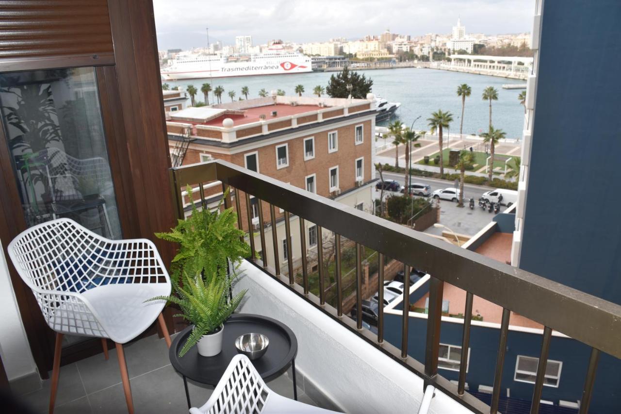 Apartment Port And Beach -Parking- Málaga Exteriör bild